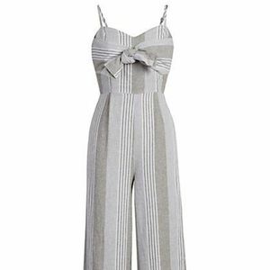 New York & Company SOHO Jumpsuit - Sage Grey